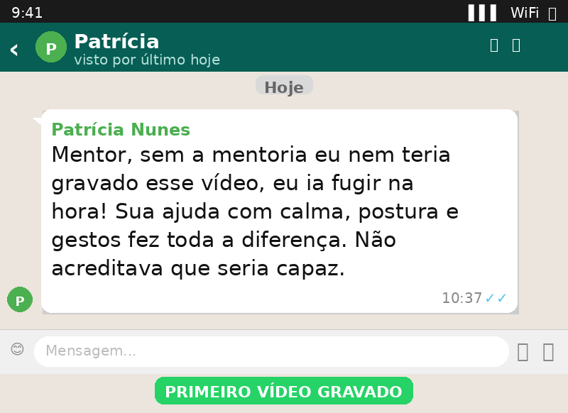 Depoimento Patrícia Nunes